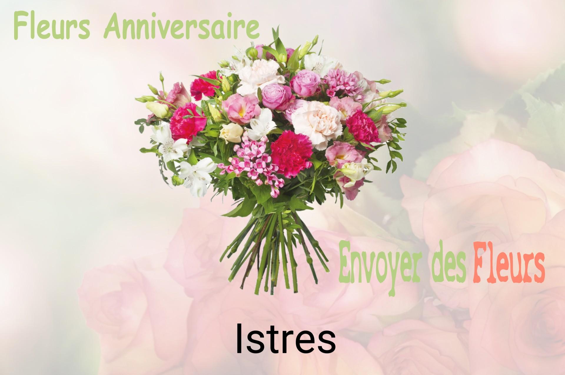 Bouquet de fleurs d’anniversaire livré à Istres